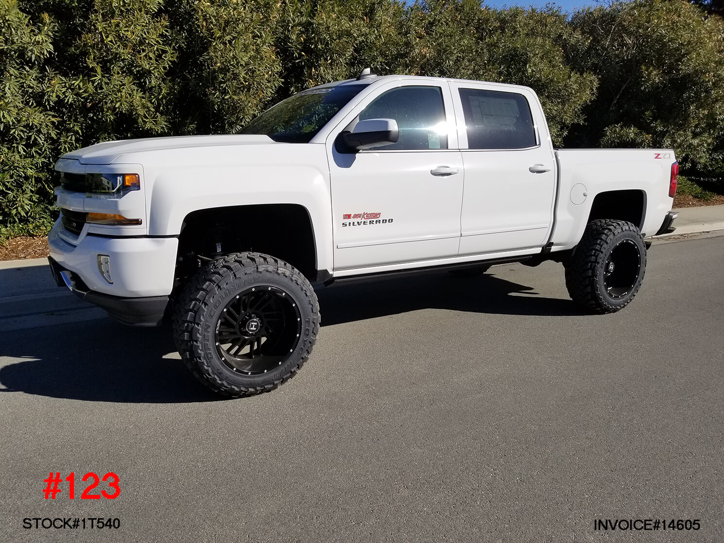 Chevy 1500 crew cab dialed in at the 831 Trucks shop