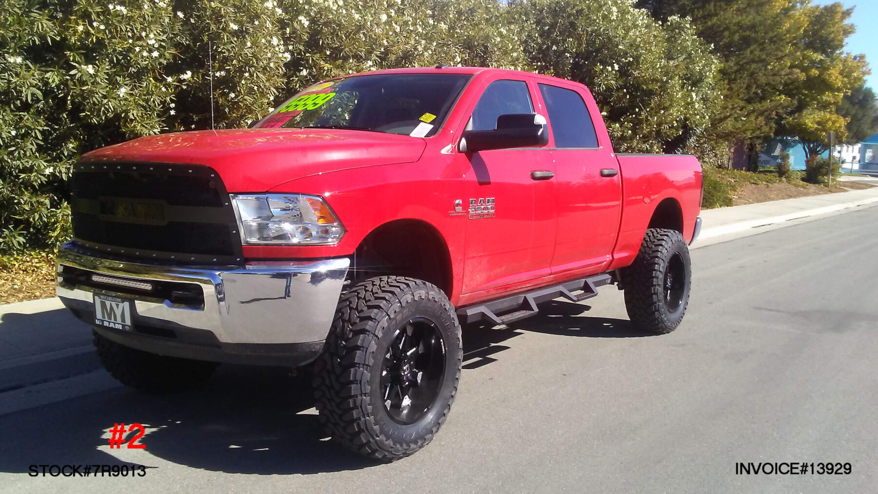 Ram 2500 with aggressive off-road wheel and tire package